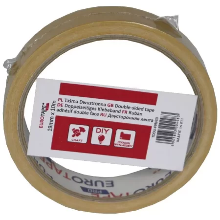 TAŚMA DWUSTRONNA EUROTAPE PRO 19mm/10m